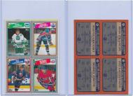 1988 TOPPS BOX BOTTOM #ABCD WAYNE GRETZKY - PANEL - PC
