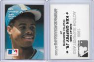 1989 Action All Stars #1 Ken Griffey Jr - MLB Logo