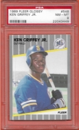 1989 Fleer Glossy #548 - PSA 8 - $75.00