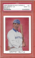 1989 Franklin Caramel's #2 - PSA 9 - $50.00