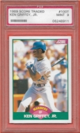 1989 Score Traded #100T - PSA 9 - 25.00