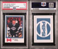 1989 SEMIC STICKERS # 65 WAYNE GRETZKY  - PSA 5 - PC
