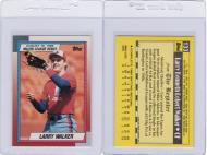 1990 TOPPS DEBUT #133 LARRY WALKER - PC