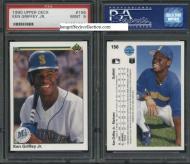1990 Upper Deck #156 Ken Griffey Jr. - PSA 9 - No Copyright - $20.00