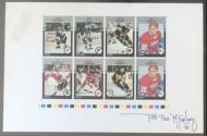 1991 Front Row Promo Sheet Wayne Gretzky - PC