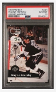 1991 Pro Set Wayne Gretzky #AC-4 - Awards Ceromony Set - PC
