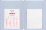 1991 Statis Pro Frank Thomas - Mint - $10.00