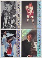 1992 KROWN SILVER PRISM WAYNE GRETZKY - 4 CARD SET - PC