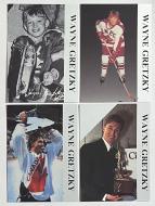1992 KROWN SILVER WAYNE GRETZKY - 4 CARD SET - PC