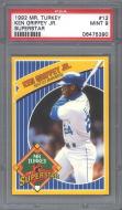 1992 Mr. Turkey #12 Ken Griffey Jr. - PSA 9 - $10.00