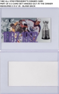 1992 NHL All Star Presidents Dinner - PC