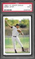 1992 Upper Deck Minor League #5 Derek Jeter - PSA 9 - $10.00