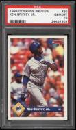 1993 Donruss Preview #20 Ken Griffey Jr. - PSA 10 - $60.00