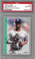 1993 Fleer Fruit of The Loom #25 Ken Griffey Jr - PSA Gem Mint 10