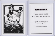 1993 Frank King Sports Art Promo - $25.00
