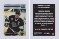 1993 POCKET PAGES PROMO #51 WAYNE GRETZKY - FREE SAMPLE - PC