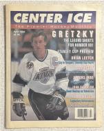 Newspapers: 1994 CENTER ICE HOCKEY MONTHLY - WAYNE GRETZKY - APRIL 94 -