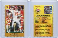 FB: 1995 German Magic Sport ID # 13 Joe Montana - $25.00