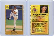 1995 German Magic Sport ID # 25 Greg Maddux - $25.00