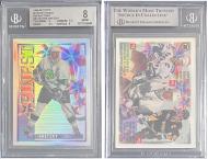 1995 TOPPS - MYSTERY FINEST #M1 WAYNE GRETZKY - REFRACTOR - PC - BGS 8