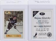 1996 BASHAN ACTION STICKERS # 57 WAYNE GRETZKY - PC