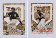 1996 DONRUSS - ROUND TRIPPERS # 9 FRANK THOMAS - PROMO - $10.00