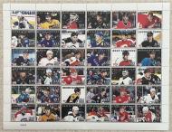 1997 DONRUSS PRIORITY STAMP SHEET - SILVER - WANE GRETZKY - PC