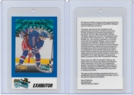 1997 PINNACLE ASG FANFEST EXHIBITOR BADGE WAYNE GRETZKY - PC