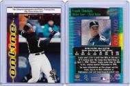 1998 Pacific Online #182 Frank Thomas - Red Letters - Mint - $8.00