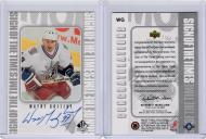1998 SP Authentic - Sign Of The Times #WG Wayne Gretzky - PC - $500