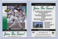 2000 Upper Deck - Join The Team Promo - $50.00