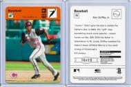 2005 Leaf Sportscaster #25 - Orange - Hat/Fielding 10/10 - $20.00