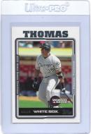 2005 Topps World Series Team Set #6 Frank Thomas - Boxed Set