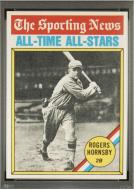 013421 - 1976 TOPPS #342 ROGERS HORNSBY - PSA NM-MT 8 - PC