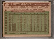 013502 - 1976 TOPPS #350 LEFTY GROVE - PSA NM-MT+ 8.5 - PC