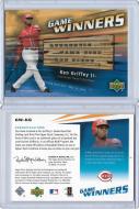 2004 Upper Deck #GW-KG - Game Winners - Game Used - 1:288 - $35.00