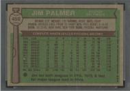 014502 - 1976 TOPPS #450 JIM PALMER - PSA NM-MINT 8 - PC - $45 - $50