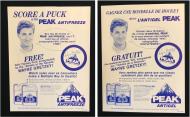 Ad Slicks: Peak 1990 Two Sided English-French - $20.00
