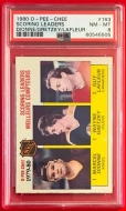 1980 O-PEE-CHEE #163 WAYNE GRETZKY  LEAGUE LEADER - PC - PSA 8