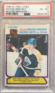 1980 O-PEE-CHEE # 3 WAYNE GRETZKY RECORD BREAKER - PC - PSA 6
