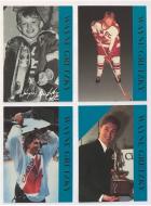 1992 KROWN BLUE WAYNE GRETZKY - 4 CARD SET - PC