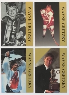 1992 KROWN GOLD WAYNE GRETZKY - 4 CARD SET - PC