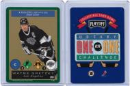 1995 PLAYOFF ONE ON ONE #269 WAYNE GRETZKY - GOLD - PC -