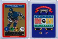 1996 PLAYOFF ONE ON ONE #430 WAYNE GRETZKY - PC -