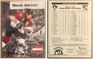 1997 Rangers Program Line Up Card - PC