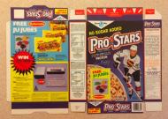Cereal Boxes: 1986 Pro Stars Free Ju Jubes Factory Flat - 75.00