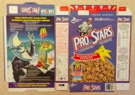 Cereal Boxes: 1991Pro Stars Free McDonalds Dessert - $75.00