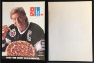 Coupons: Domino's - Blank Back Unfolded - 1990's - $10.00