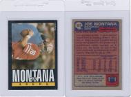 FB: 1985 TOPPS # 157 JOE MONTANA - PC