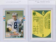 FB: 1989 TOPPS TRADED # 70T TROY AIKMEN - PC